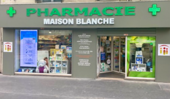 Pharmacie Maison Blanche à Paris